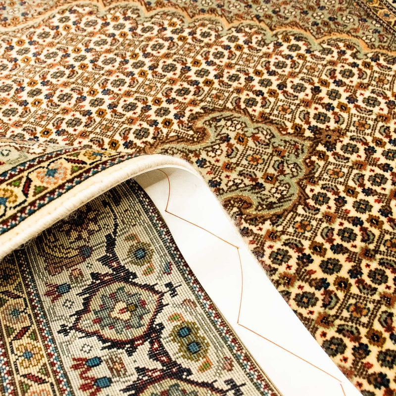 Dywan perski - Tabriz - Królewski - 155 x 105 cm - beżowy