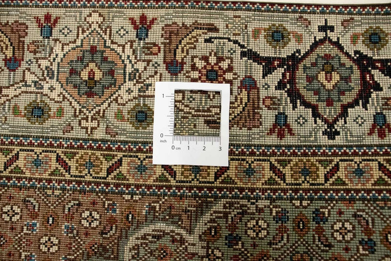 Dywan perski - Tabriz - Królewski - 155 x 105 cm - beżowy