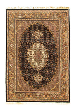 Dywan perski - Tabriz - 145 x 104 cm - czarny