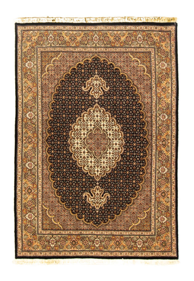 Dywan perski - Tabriz - 145 x 104 cm - czarny