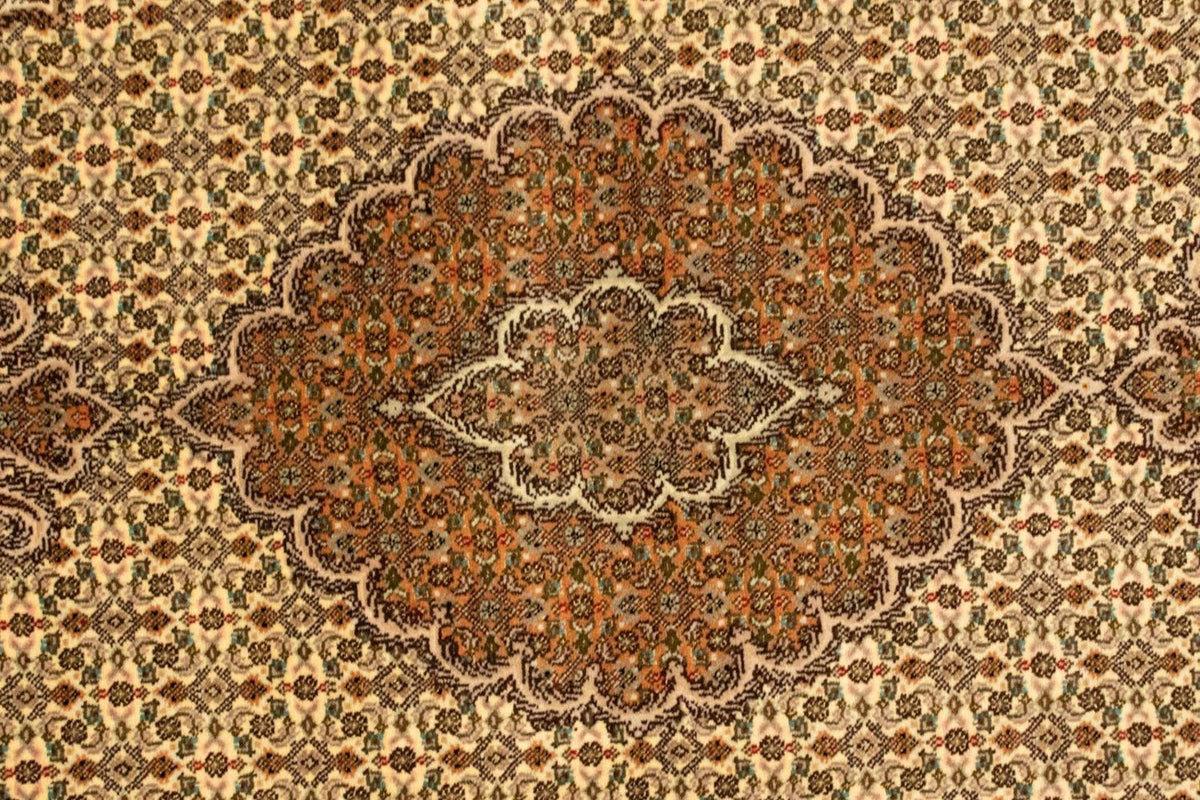 Dywan perski - Tabriz - Królewski - 160 x 103 cm - beżowy