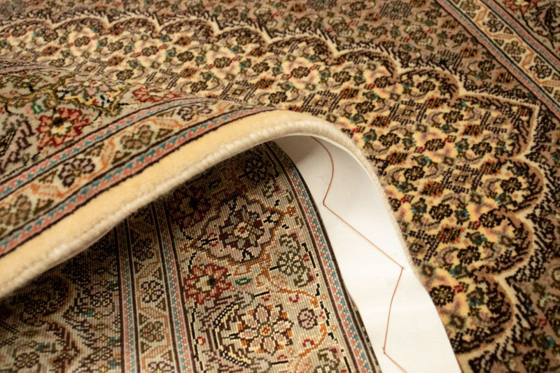 Dywan perski - Tabriz - Królewski - 160 x 103 cm - beżowy