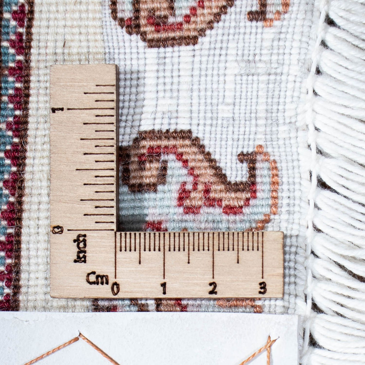 Dywan perski - Tabriz - 184 x 123 cm - beżowy