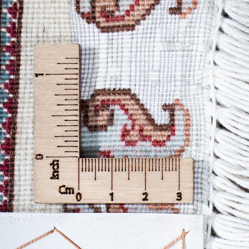 Dywan perski - Tabriz - 184 x 123 cm - beżowy