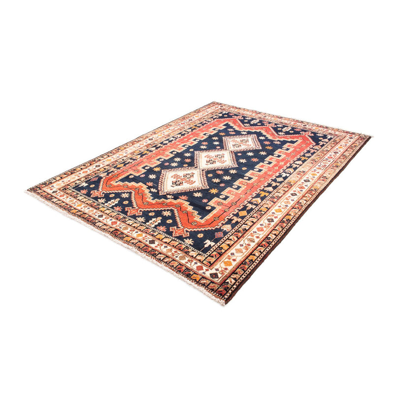 Perski dywan - Nomadyczny - 207 x 158 cm - ciemnoniebieski