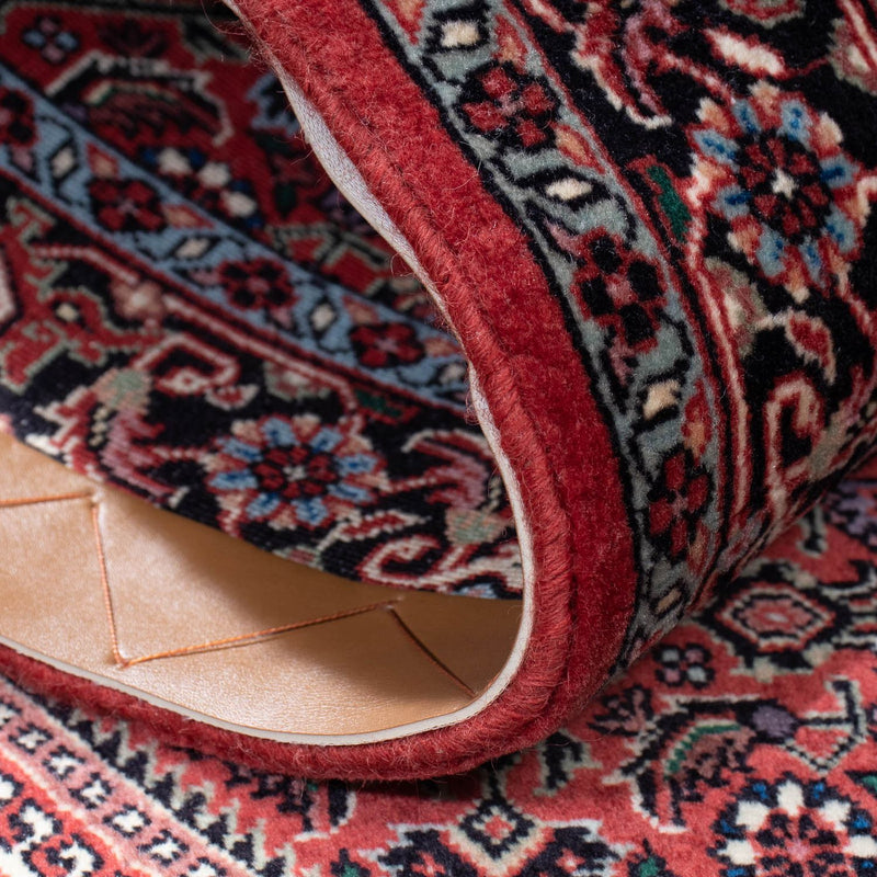 Biegacz Dywan perski - Bijar - 191 x 73 cm - jasna czerwień