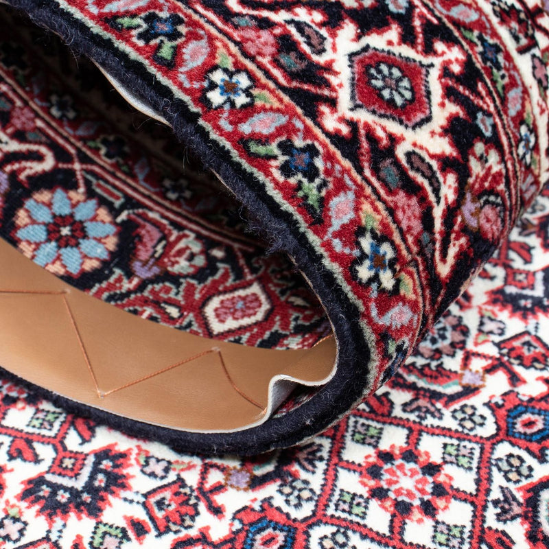 Biegacz Dywan perski - Bijar - 189 x 82 cm - beżowy