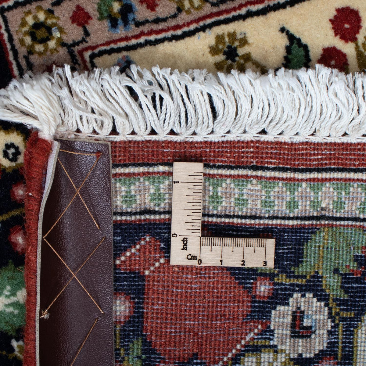 Dywan perski - Ghom - 105 x 63 cm - ciemna czerwień