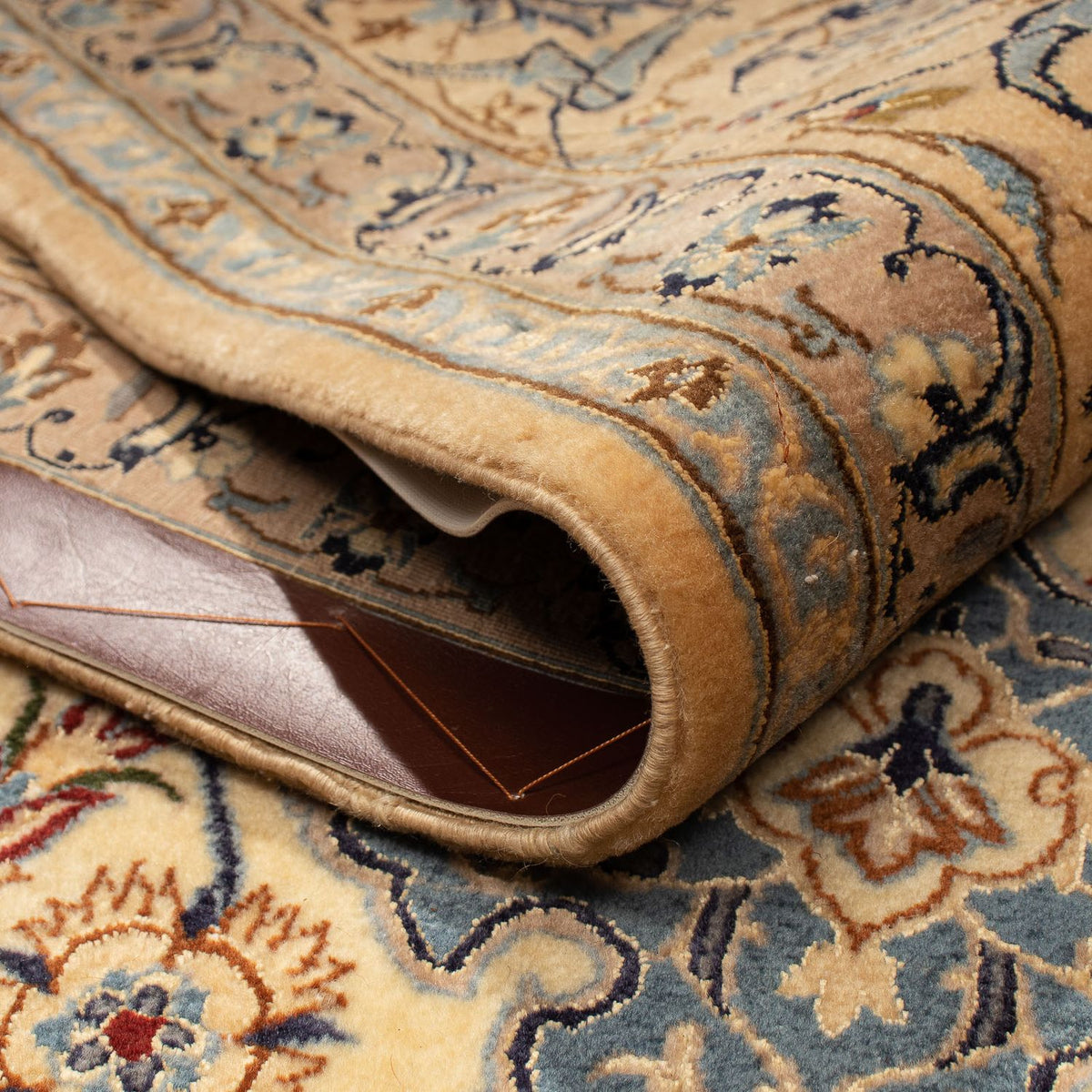 Dywan perski - Nain - Premium - 293 x 208 cm - beżowy