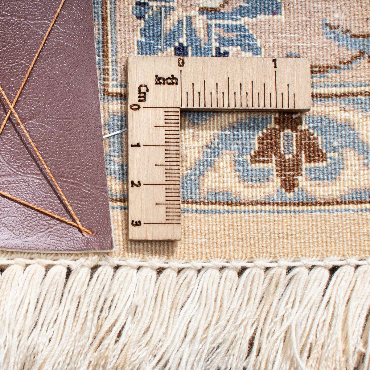 Dywan perski - Nain - Premium - 293 x 208 cm - beżowy