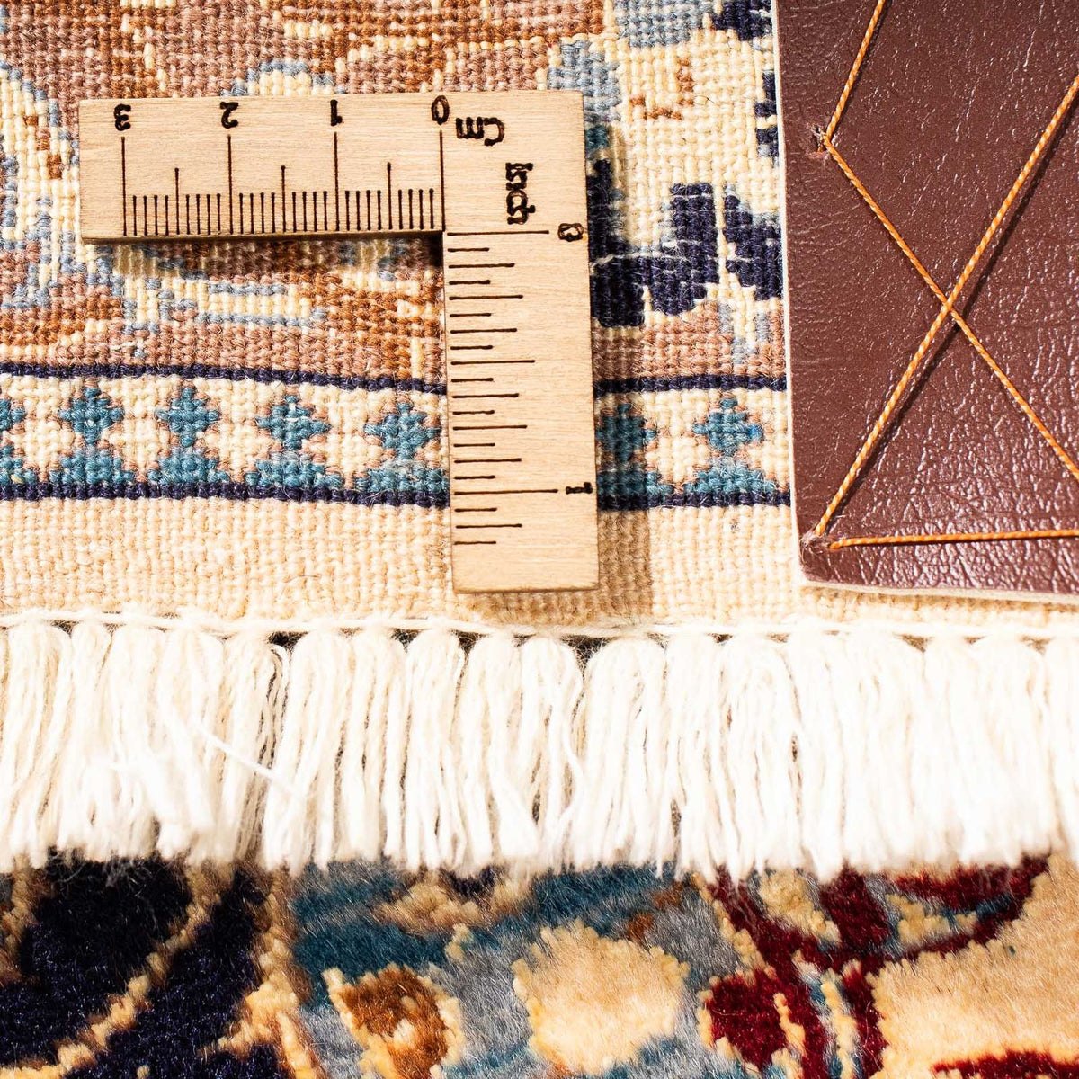 Dywan perski - Nain - Premium - 213 x 148 cm - beżowy