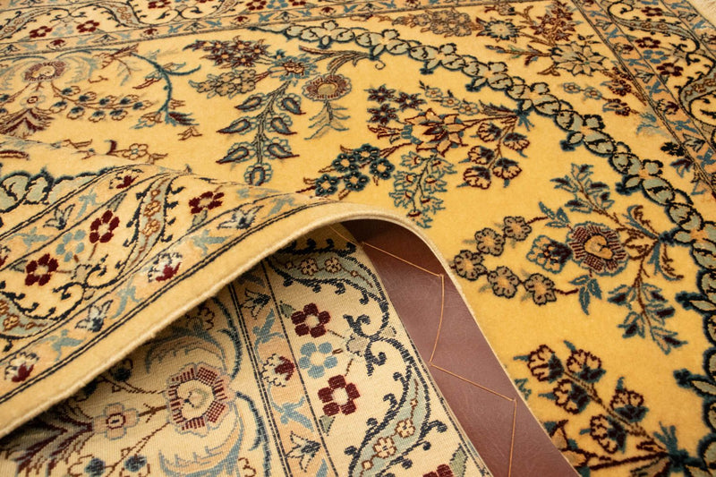 Dywan perski - Nain - Premium - 140 x 95 cm - beżowy