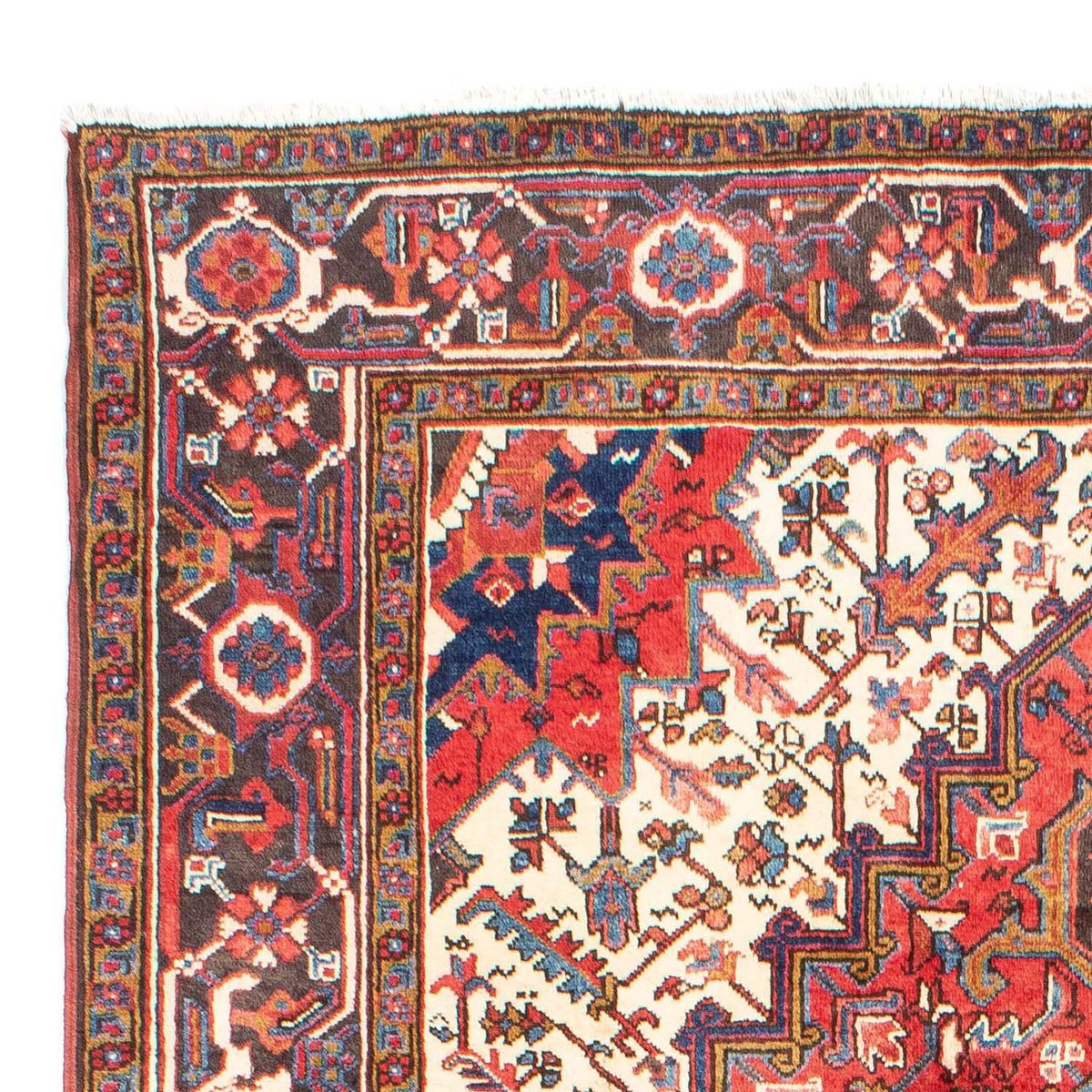 Perski dywan - Nomadyczny - 264 x 205 cm - czerwony