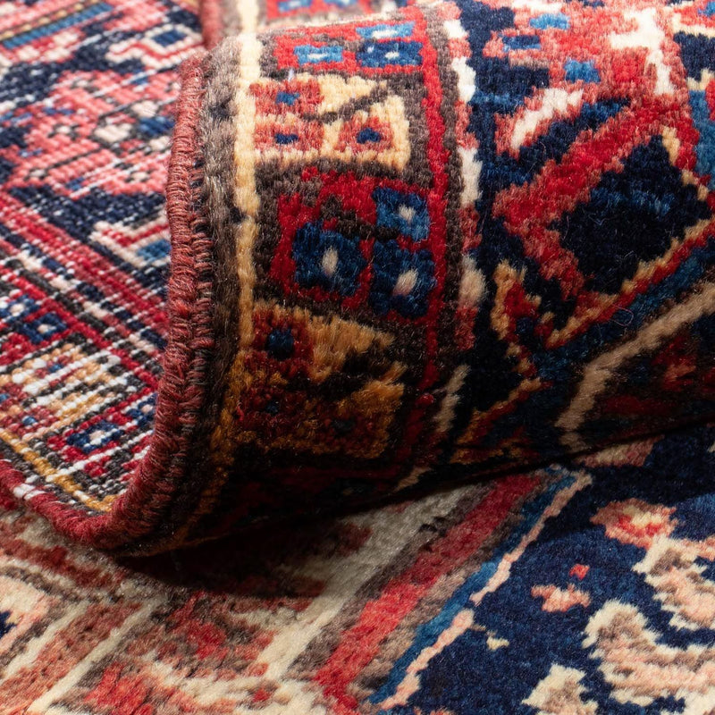 Perski dywan - Nomadyczny - 256 x 206 cm - jasna czerwień