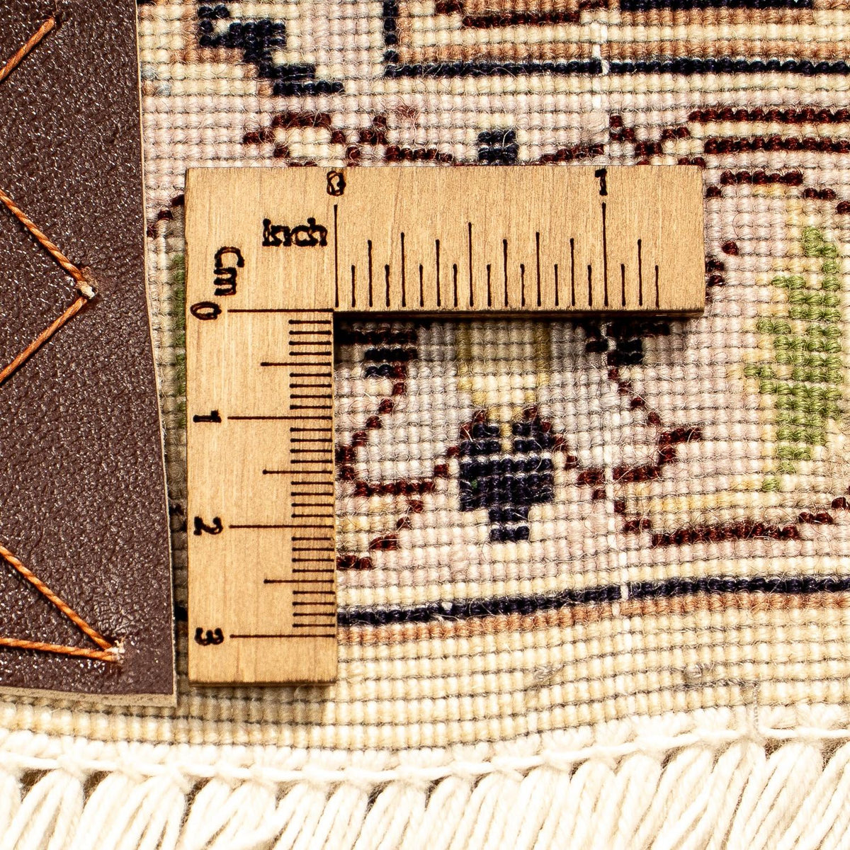 Dywan perski - Tabriz - Królewski - 345 x 253 cm - beżowy