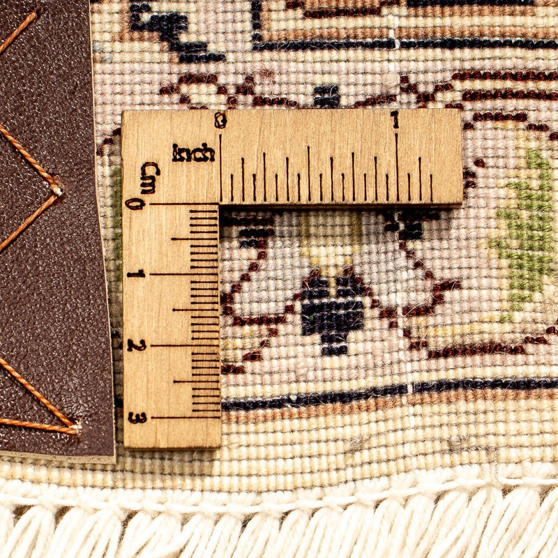 Dywan perski - Tabriz - Królewski - 345 x 253 cm - beżowy