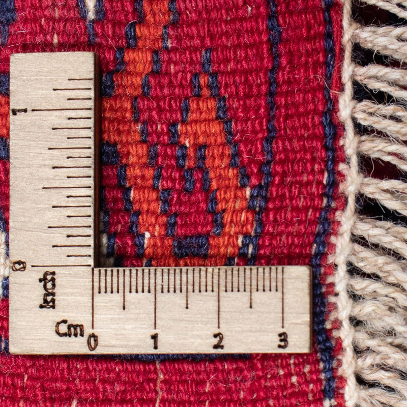 Dywan turkmeński - 300 x 228 cm - ciemna czerwień