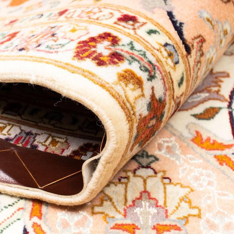 Dywan perski - Tabriz - Królewski - 292 x 198 cm - beżowy