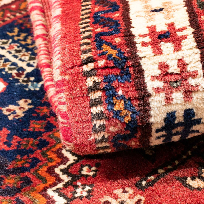 Perski dywan - Nomadyczny - 140 x 97 cm - czerwony