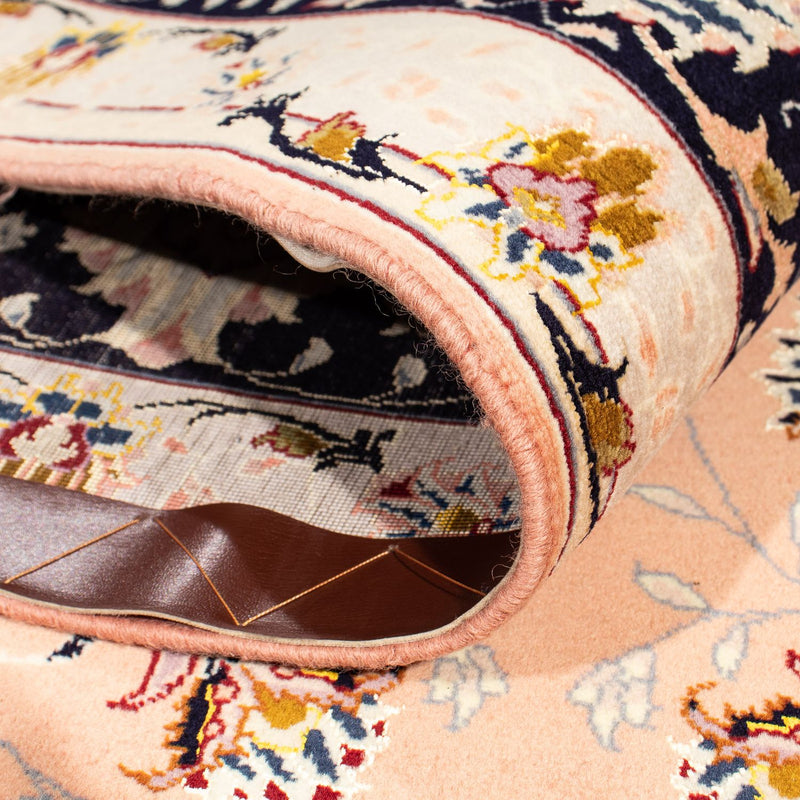 Dywan perski - Tabriz - Królewski - 246 x 196 cm - jasnobrązowy