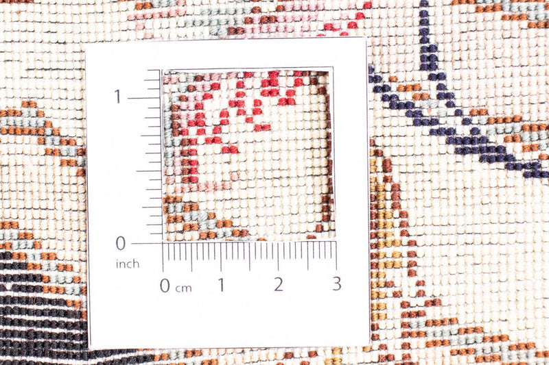 Dywan perski - Tabriz - Królewski okrągły  - 208 x 208 cm - ciemnoniebieski