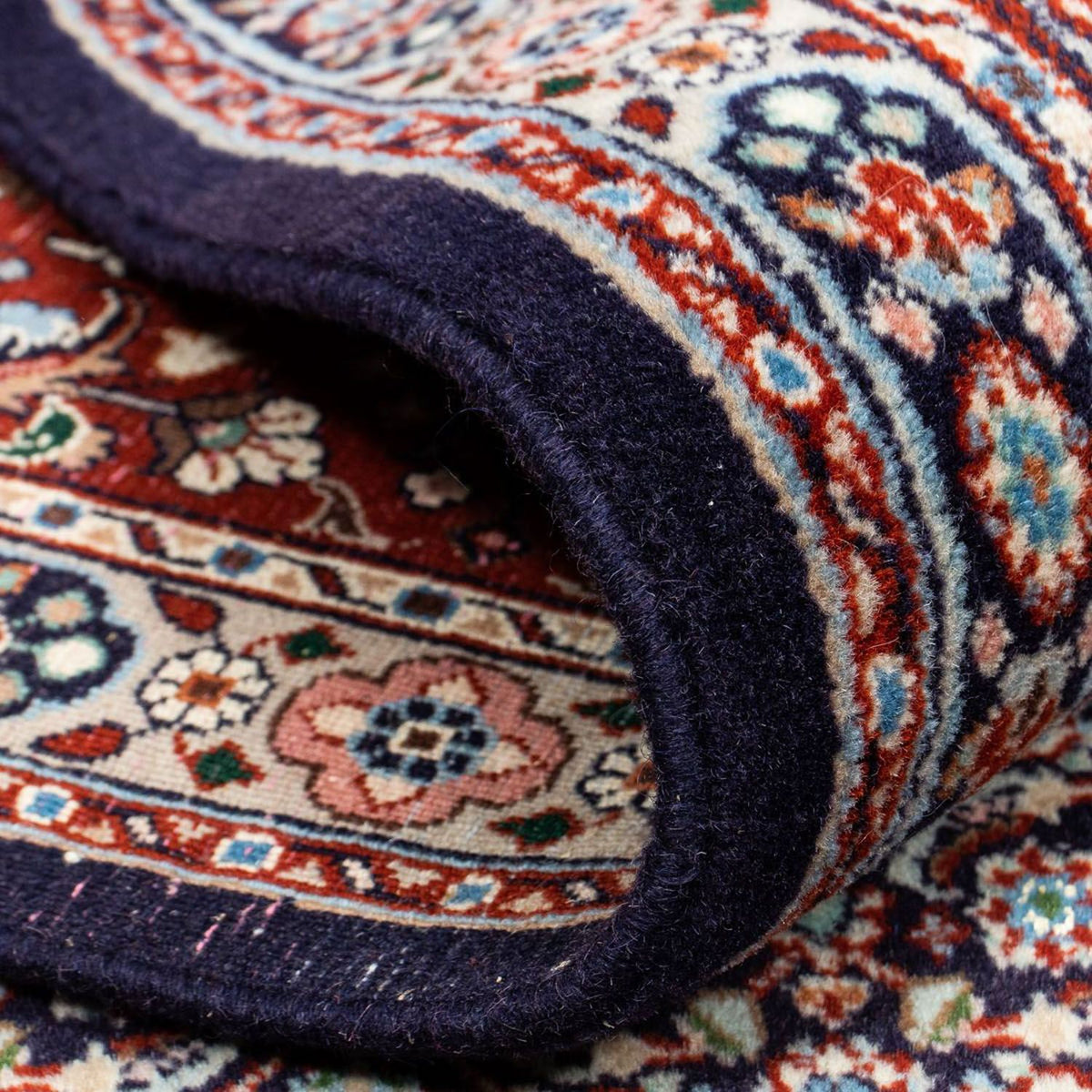 Dywan perski - Klasyczny - 293 x 203 cm - ciemnoniebieski