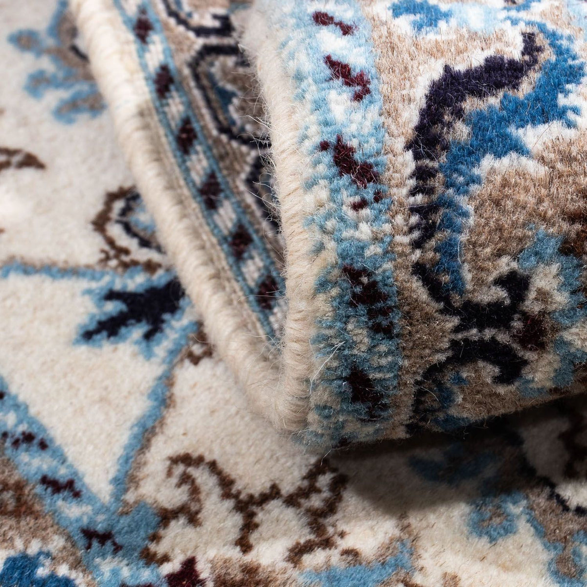 Dywan perski - Nain - 90 x 60 cm - beżowy