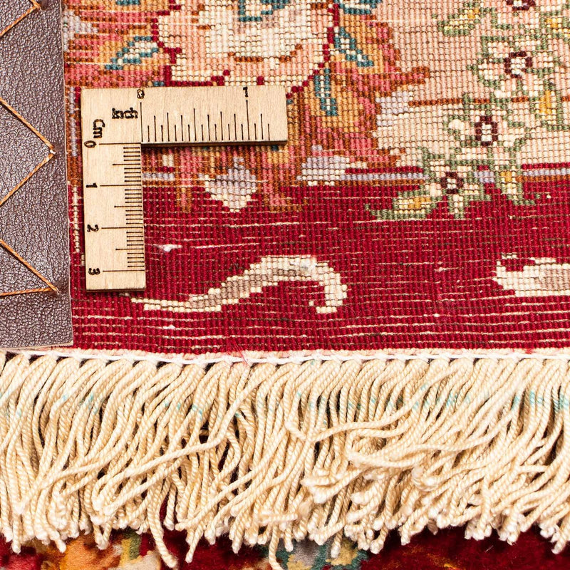 Dywan perski - Tabriz - Królewski - 400 x 300 cm - ciemna czerwień