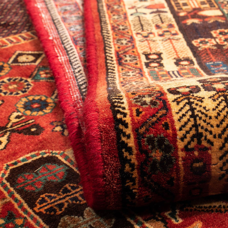 Perski dywan - Nomadyczny - 291 x 196 cm - ciemna czerwień