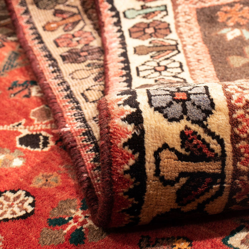 Perski dywan - Nomadyczny - 304 x 206 cm - ciemna czerwień