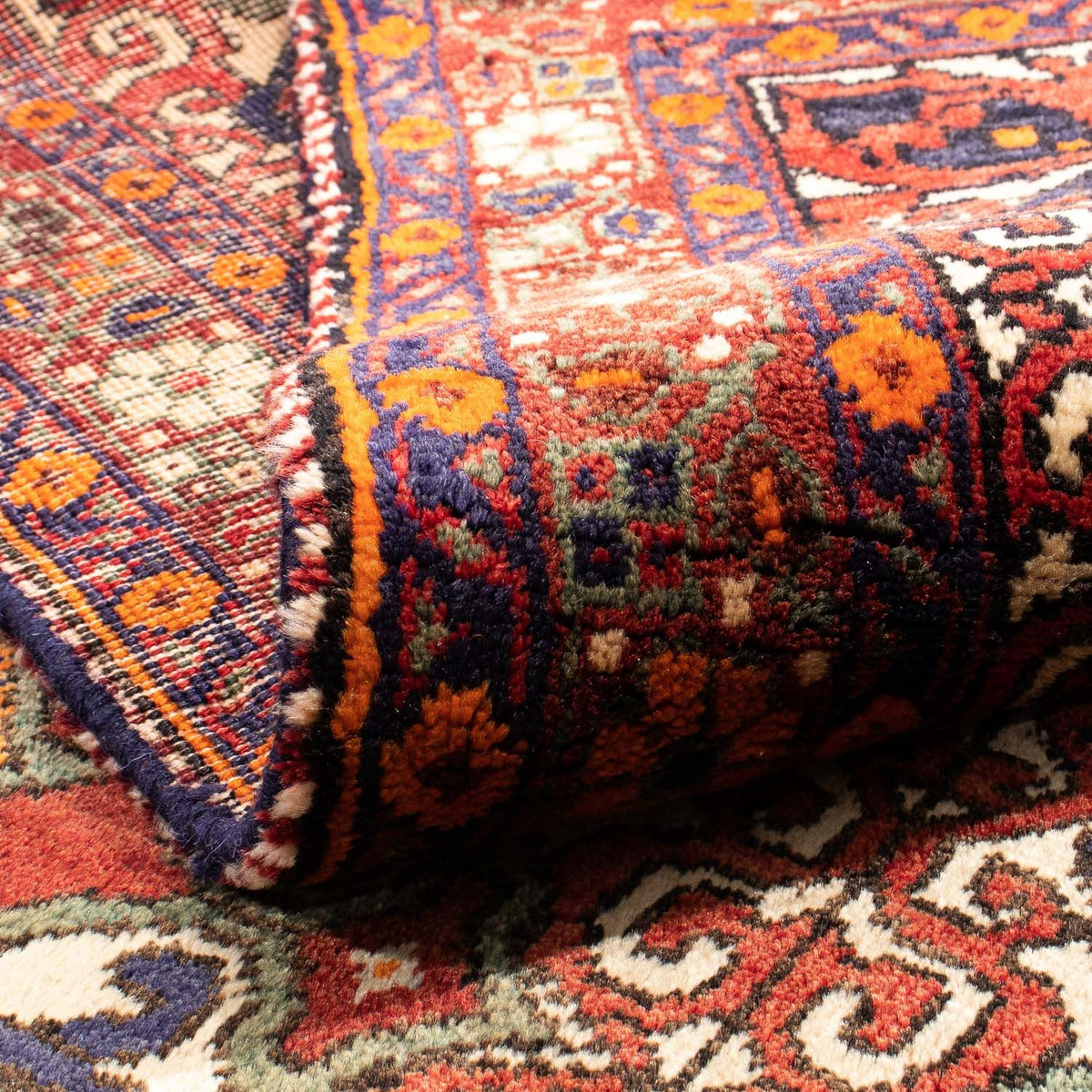 Perski dywan - Nomadyczny - 198 x 150 cm - wielokolorowy