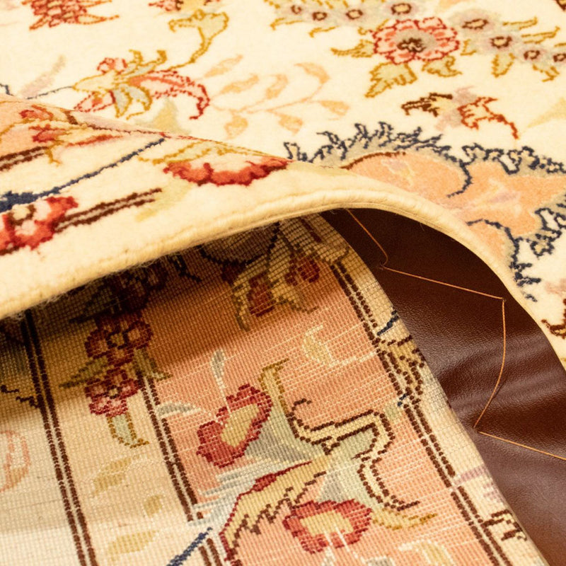 Dywan perski - Tabriz - Królewski - 154 x 101 cm - beżowy