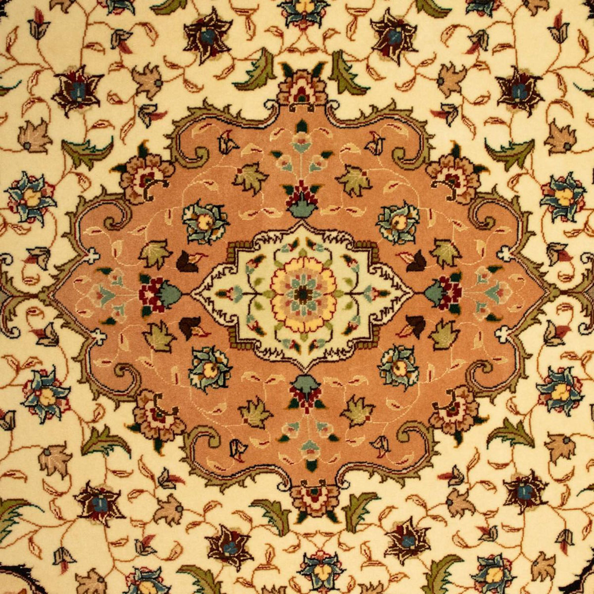 Dywan perski - Tabriz - Królewski - 150 x 100 cm - beżowy
