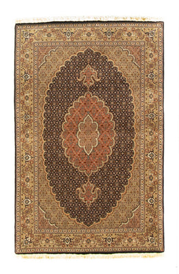Dywan perski - Tabriz - 157 x 103 cm - czarny