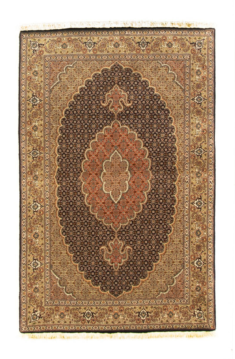 Dywan perski - Tabriz - 157 x 103 cm - czarny