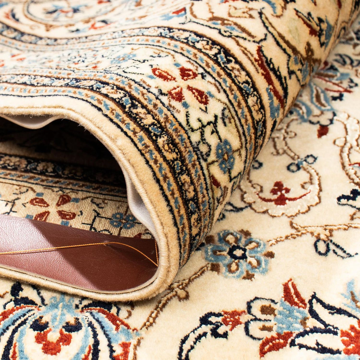 Dywan perski - Nain - Premium - 310 x 206 cm - beżowy