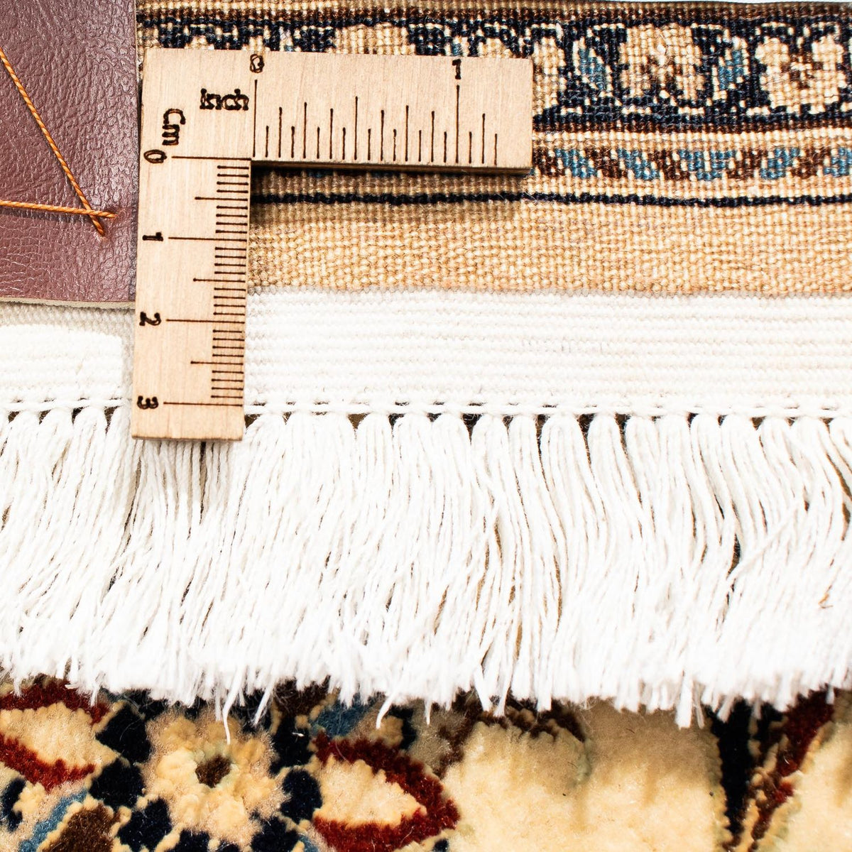 Dywan perski - Nain - Premium - 310 x 206 cm - beżowy