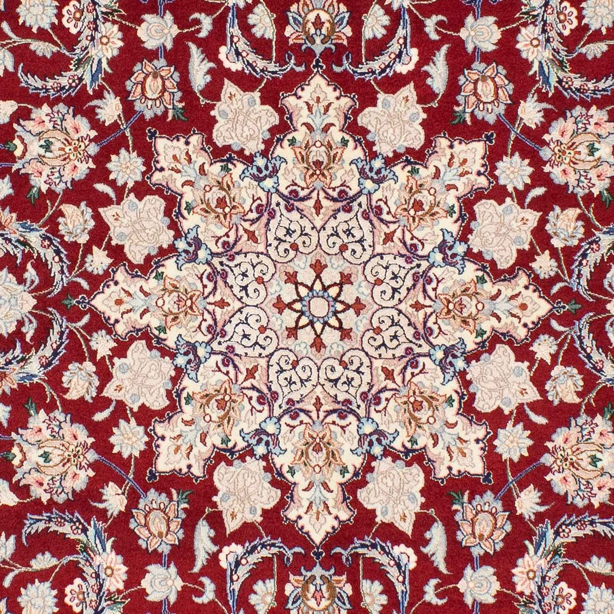 Dywan perski - Isfahan - Premium - 243 x 157 cm - czerwony