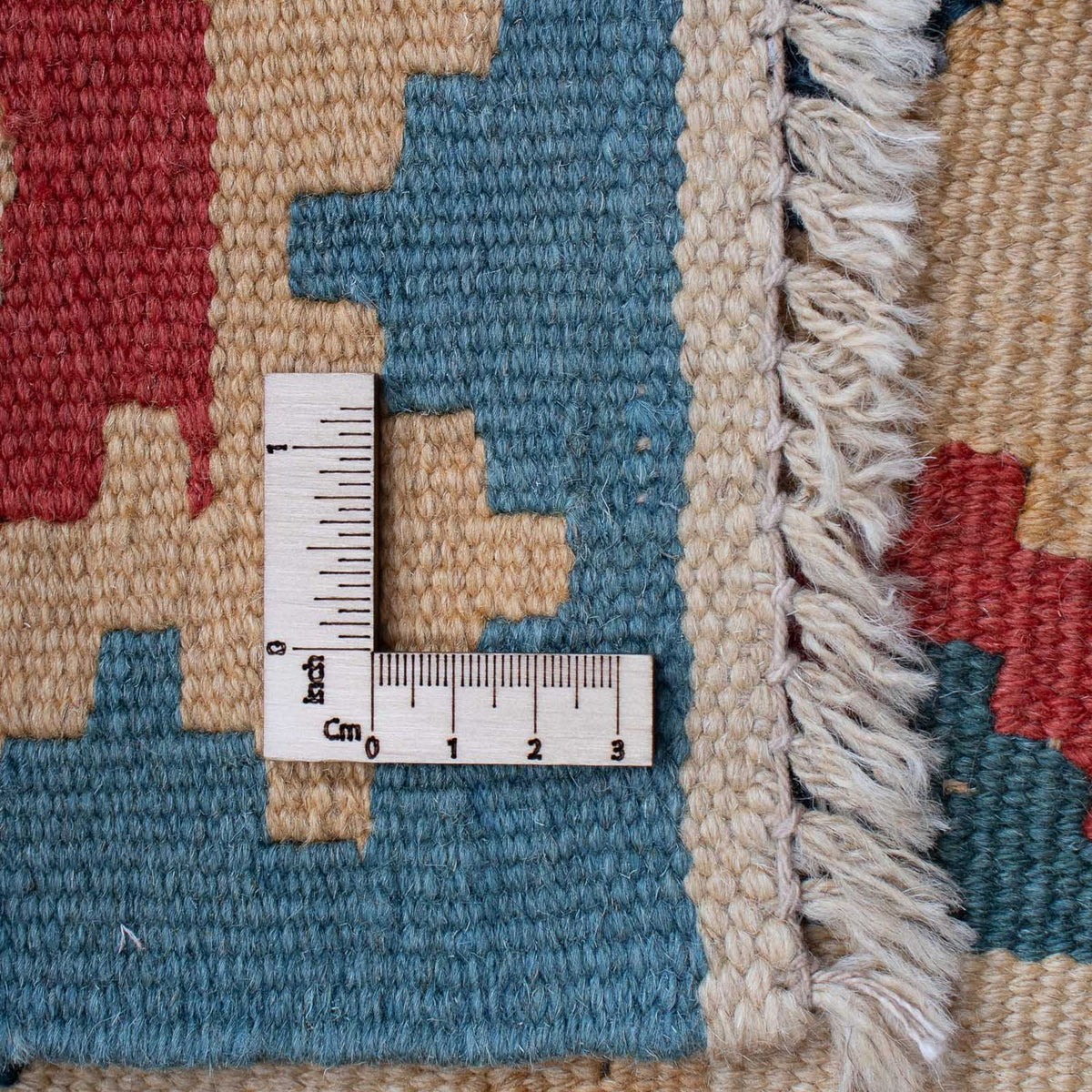 Dywan Kelim - Orientalny - 184 x 117 cm - jasnobrązowy