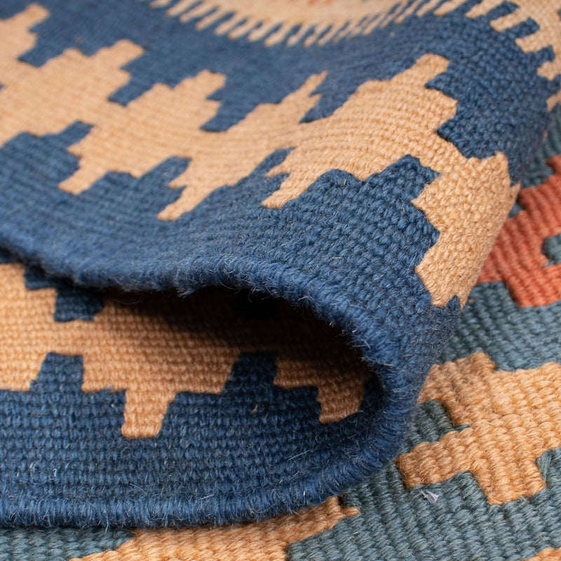 Dywan Kelim - Orientalny - 182 x 123 cm - wielokolorowy