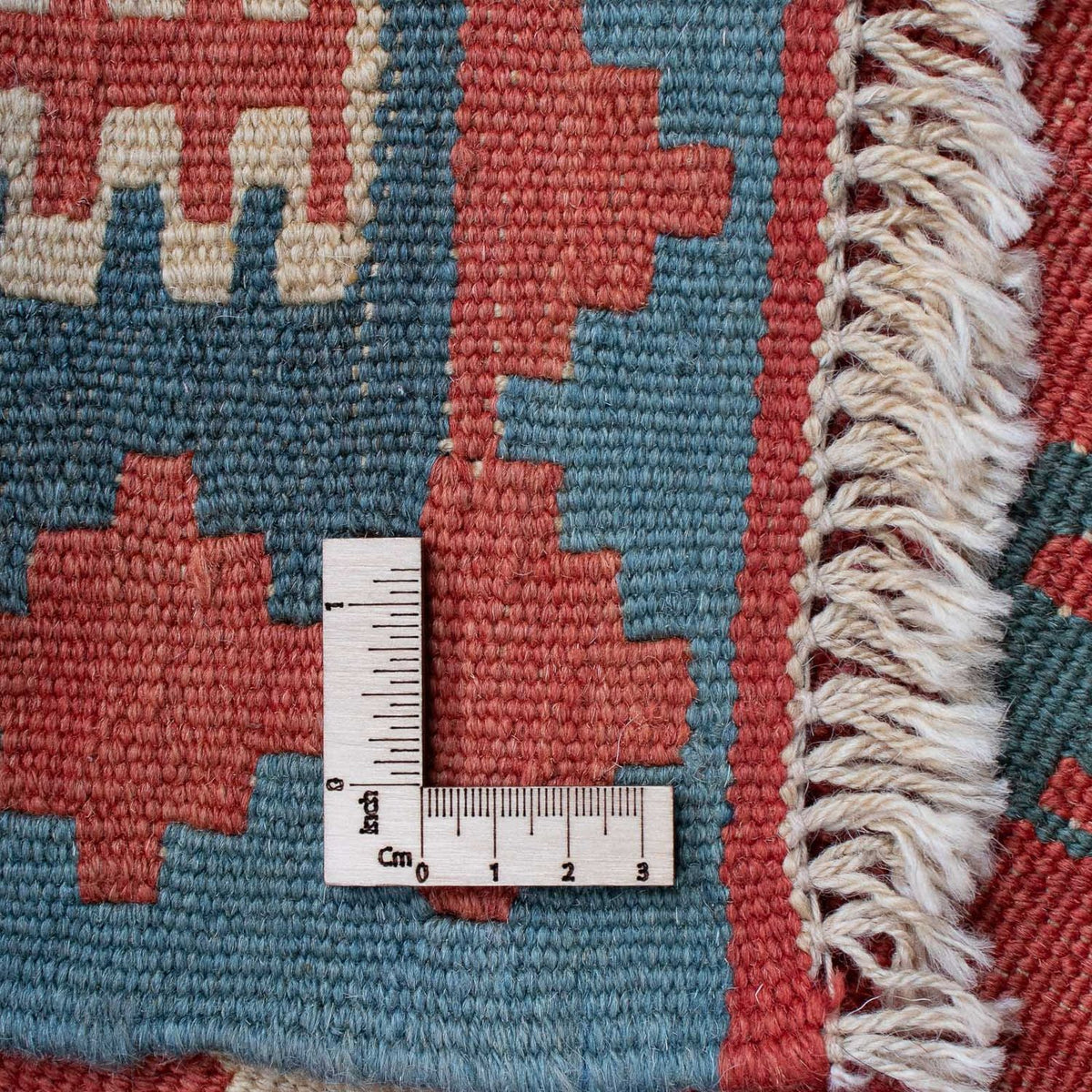 Dywan Kelim - Orientalny - 168 x 113 cm - ciemna czerwień