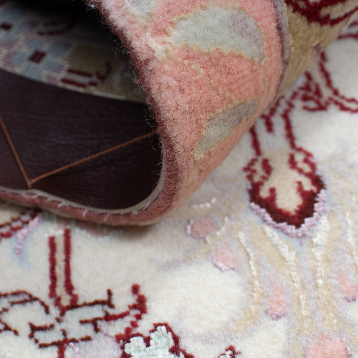 Dywan perski - Tabriz - Królewski - 91 x 60 cm - beżowy