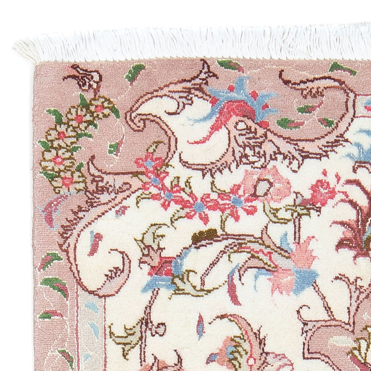 Dywan perski - Tabriz - Królewski - 89 x 60 cm - beżowy