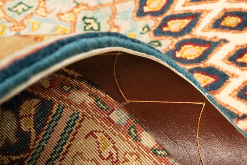 Dywan perski - Tabriz - Królewski kwadratowy  - 100 x 100 cm - wielokolorowy