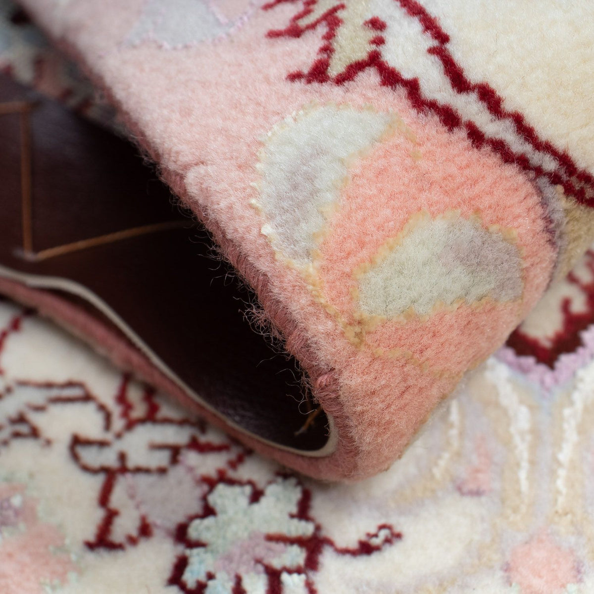 Dywan perski - Tabriz - Królewski - 91 x 60 cm - beżowy