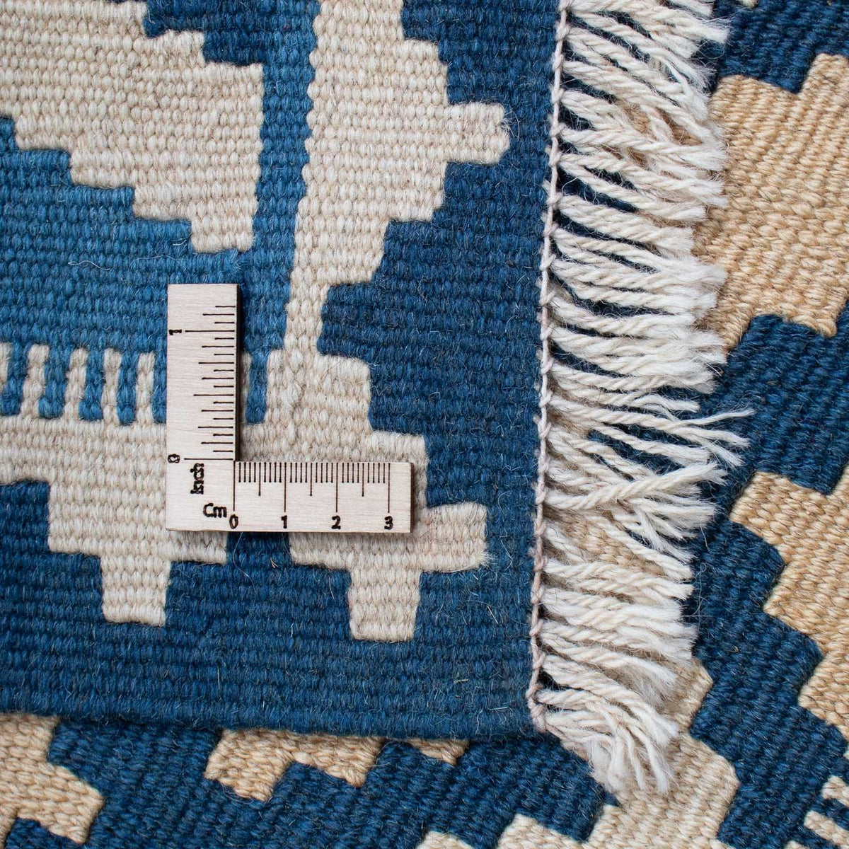 Dywan Kelim - Orientalny - 178 x 120 cm - niebieski