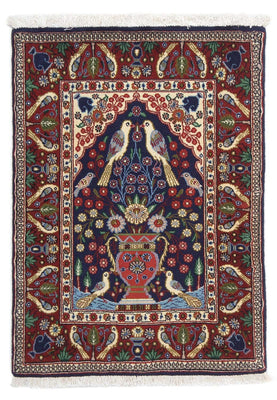 Dywan perski - Klasyczny - 84 x 60 cm - ciemnoniebieski