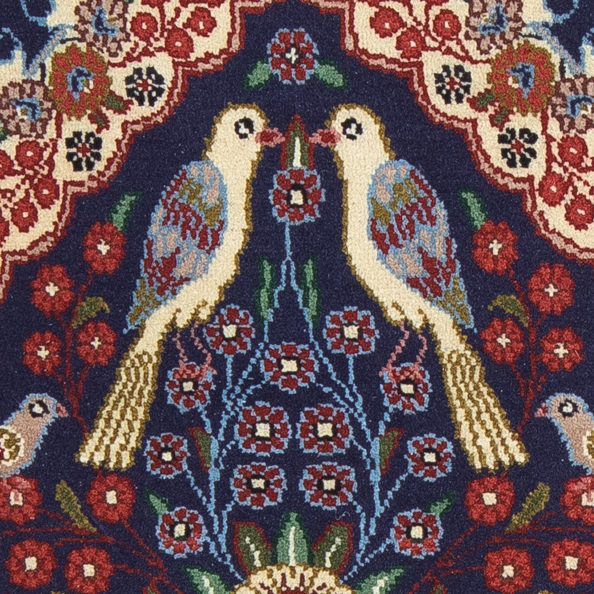 Dywan perski - Klasyczny - 84 x 60 cm - ciemnoniebieski