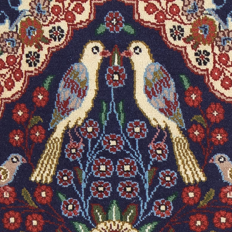 Dywan perski - Klasyczny - 84 x 60 cm - ciemnoniebieski