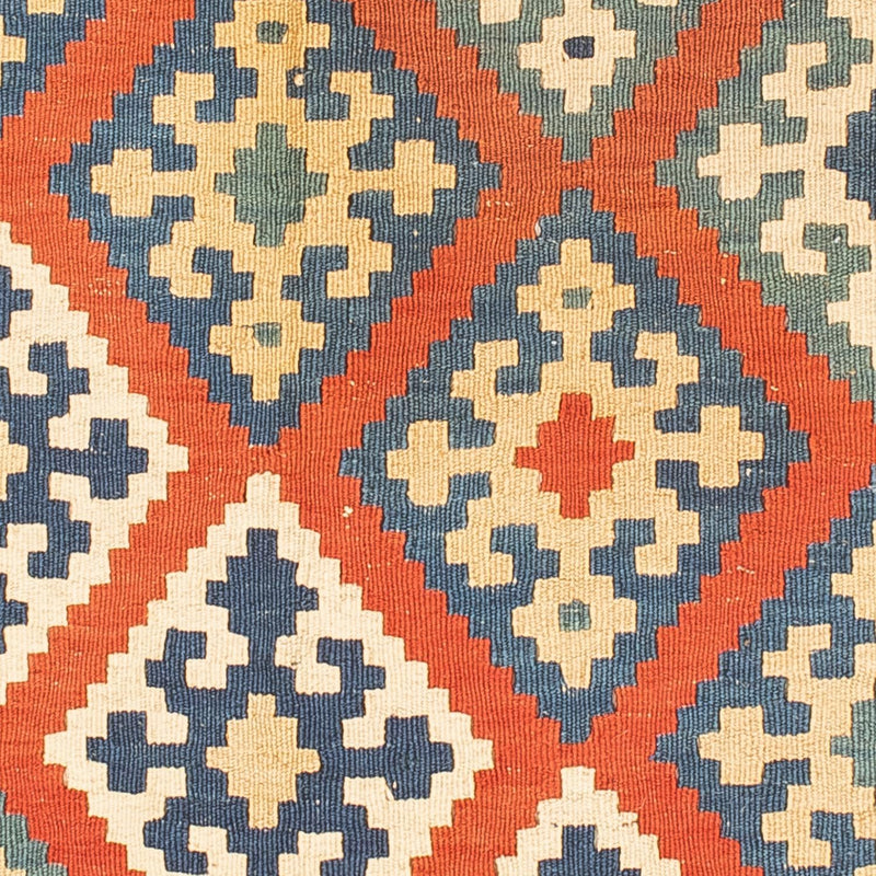 Dywan Kelim - Orientalny - 150 x 97 cm - czerwony